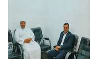 دیدار رئیس مرکز آموزش فنی و حرفه‌ای شهرستان بندرلنگه با امام جمعه اهل سنت شهرستان